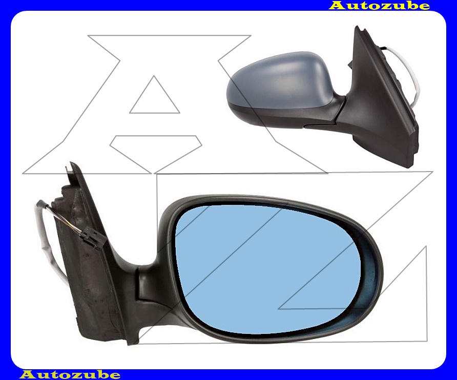 Visszapillantó tükör jobb, elektromos, fűthető-domború tükörlappal, hőmérős, fényezhető borítással /RENDELÉSRE/ Visszapillantó tükör jobb, elektromos, fűthető-domború tükörlappal, hőmérős, fényezhető borítással /RENDELÉSRE/