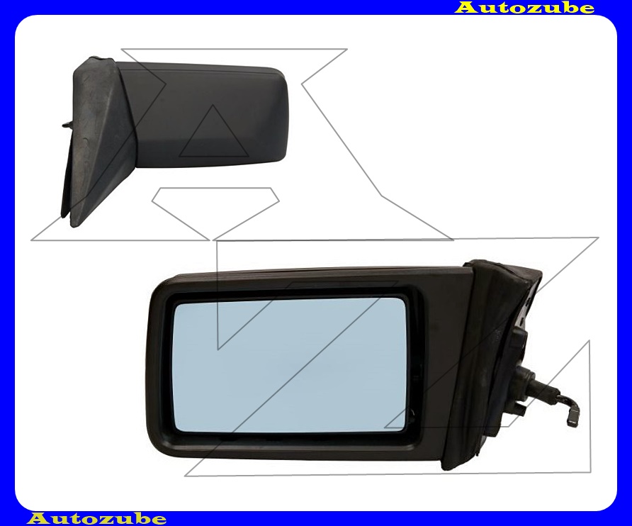 Visszapillantó tükör bal, manuális, sík-kék tükörlappal, fényezhető borítással Visszapillantó tükör bal, manuális, sík-kék tükörlappal, fényezhető borítással