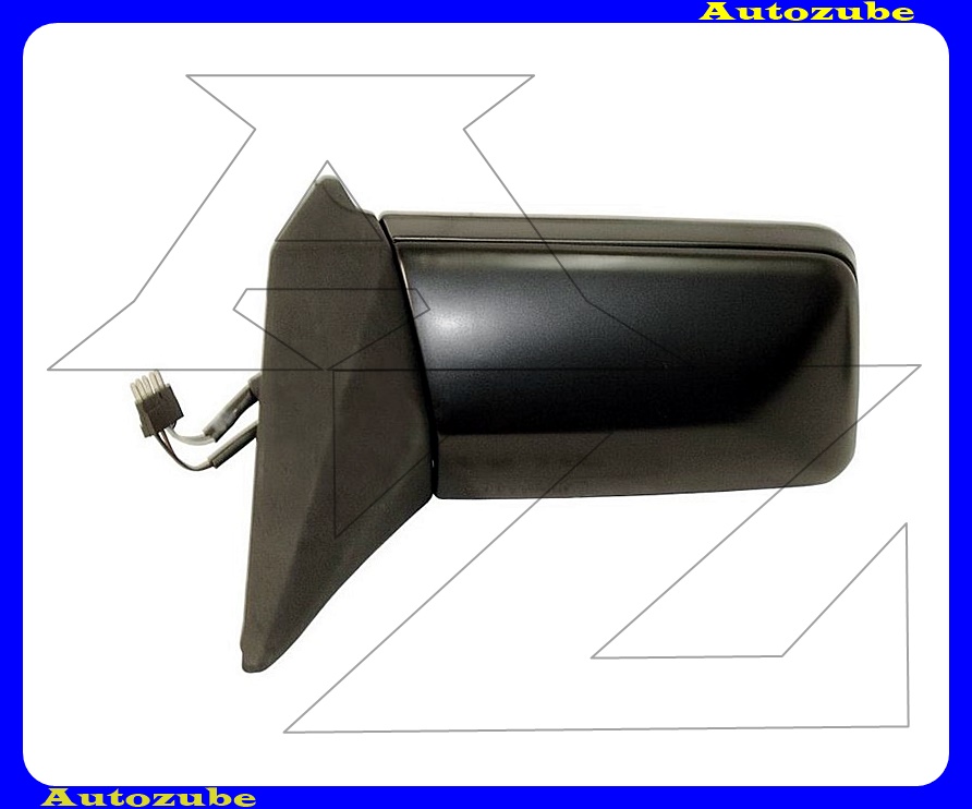 Visszapillantó tükör bal, elektromos, fűthető-sík-kék tükörlappal, fekete borítással Visszapillantó tükör bal, elektromos, fűthető-sík-kék tükörlappal, fekete borítással