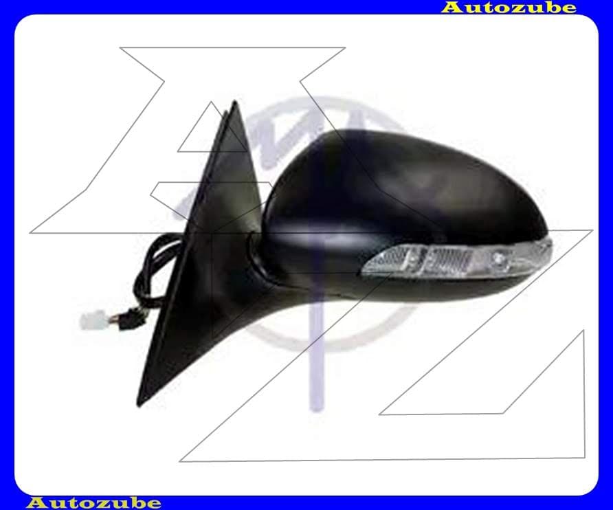 Visszapillantó tükör bal, elektromos, fűthető-aszférikus tükörlappal, irányjelzővel, fényezhető borítással Visszapillantó tükör bal, elektromos, fűthető-aszférikus tükörlappal, irányjelzővel, fényezhető borítással