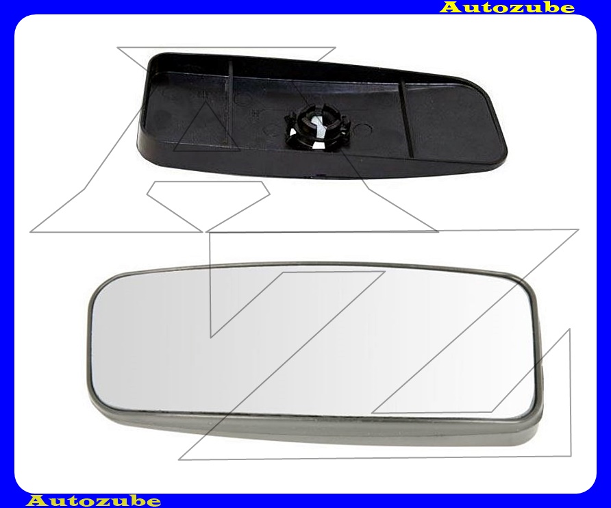 Visszapillantó tükörlap bal ALSÓ domború (tartólappal) Visszapillantó tükörlap bal ALSÓ domború (tartólappal)