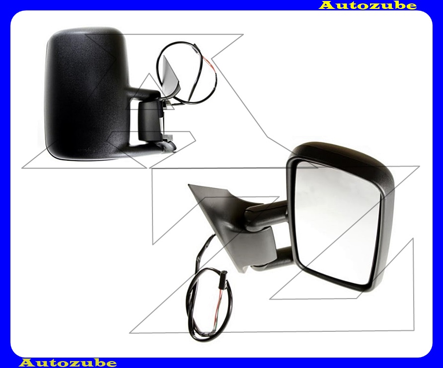 Visszapillantó tükör jobb, elektromos, fűthető-domború tükörlappal, fekete borítással Visszapillantó tükör jobb, elektromos, fűthető-domború tükörlappal, fekete borítással