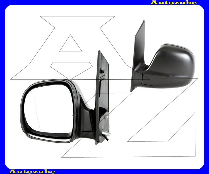 Visszapillantó tükör bal, elektromos, fűthető-aszférikus tükörlappal, fekete borítással Visszapillantó tükör bal, elektromos, fűthető-aszférikus tükörlappal, fekete borítással