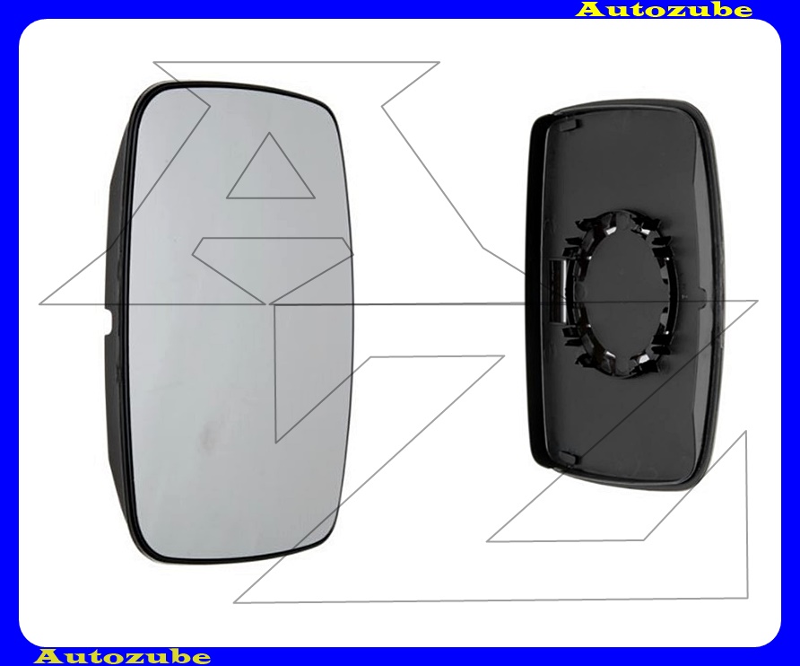 Visszapillantó tükörlap oldalfüggetlen, domború (tartólappal) Visszapillantó tükörlap oldalfüggetlen, domború (tartólappal)