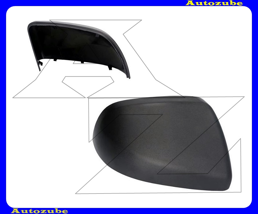 Visszapillantó tükörborítás jobb, fekete Visszapillantó tükörborítás jobb, fekete