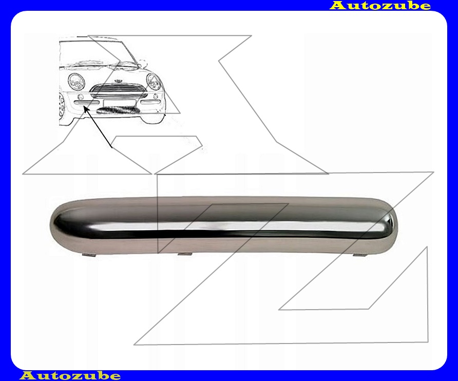 Első lökhárító krómdíszléc jobb Első lökhárító krómdíszléc jobb