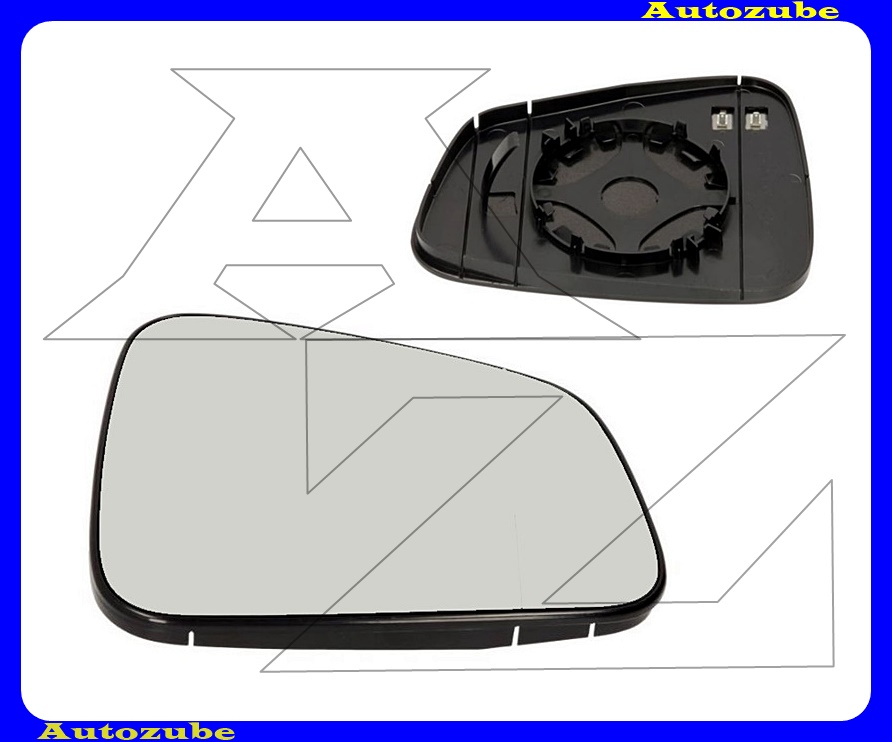Visszapillantó tükörlap jobb, fűthető-domború (tartólappal) Visszapillantó tükörlap jobb, fűthető-domború (tartólappal)