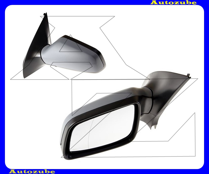 Visszapillantó tükör bal, elektromos, fűthető-aszférikus tükörlappal, fényezhető borítással Visszapillantó tükör bal, elektromos, fűthető-aszférikus tükörlappal, fényezhető borítással