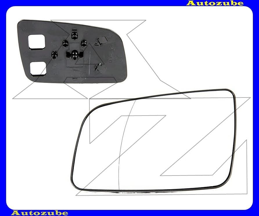 Visszapillantó tükörlap bal, aszférikus (tartólappal) Visszapillantó tükörlap bal, aszférikus (tartólappal)