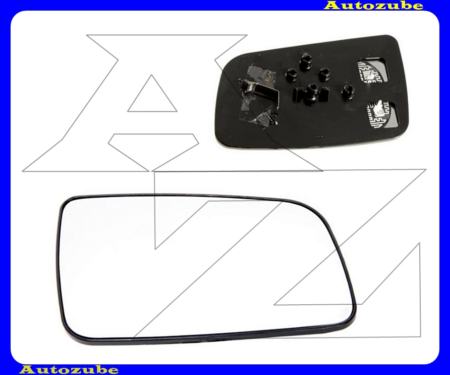 Visszapillantó tükörlap jobb, fűthető-domború (tartólappal) Visszapillantó tükörlap jobb, fűthető-domború (tartólappal)