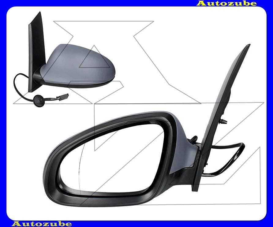 Visszapillantó tükör bal, elektromos, fűthető-aszférikuss tükörlappal, fényezhető borítással Visszapillantó tükör bal, elektromos, fűthető-aszférikuss tükörlappal, fényezhető borítással