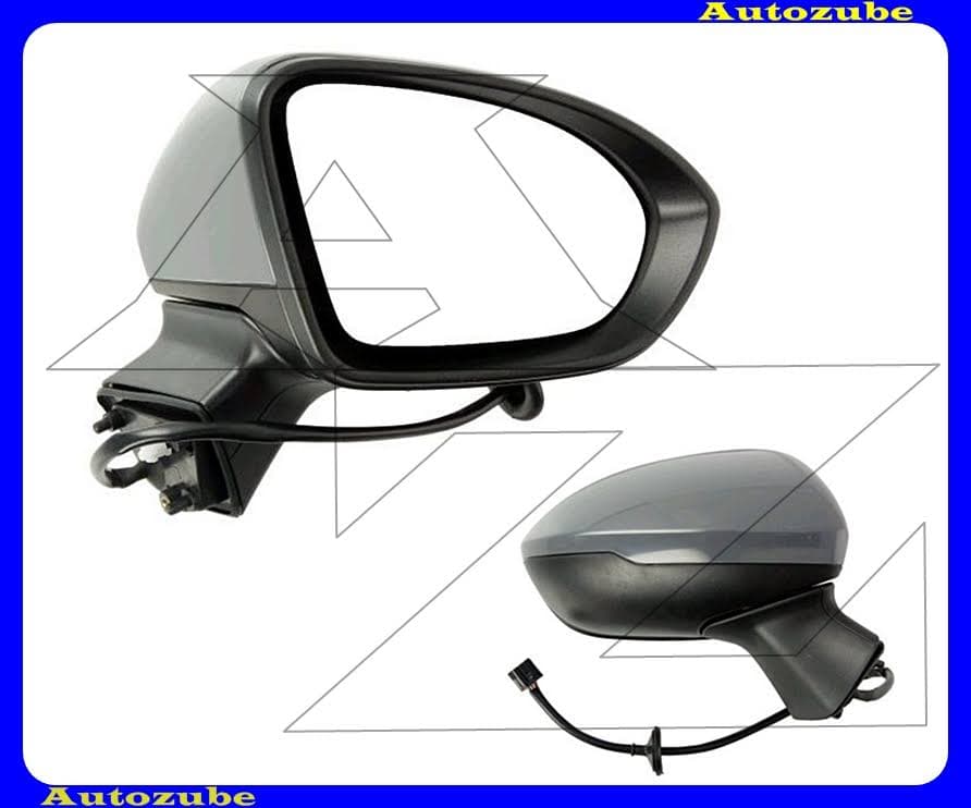 Visszapillantó tükör jobb, elektromos, fűthető-domború tükörlappal, fényezhető borítással Visszapillantó tükör jobb, elektromos, fűthető-domború tükörlappal, fényezhető borítással