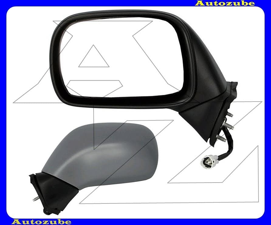 Visszapillantó tükör bal, elektromos, domború tükörlappal, fényezhető borítással Visszapillantó tükör bal, elektromos, domború tükörlappal, fényezhető borítással