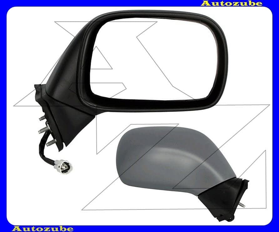 Visszapillantó tükör jobb, elektromos, domború tükörlappal, fényezhető borítással Visszapillantó tükör jobb, elektromos, domború tükörlappal, fényezhető borítással