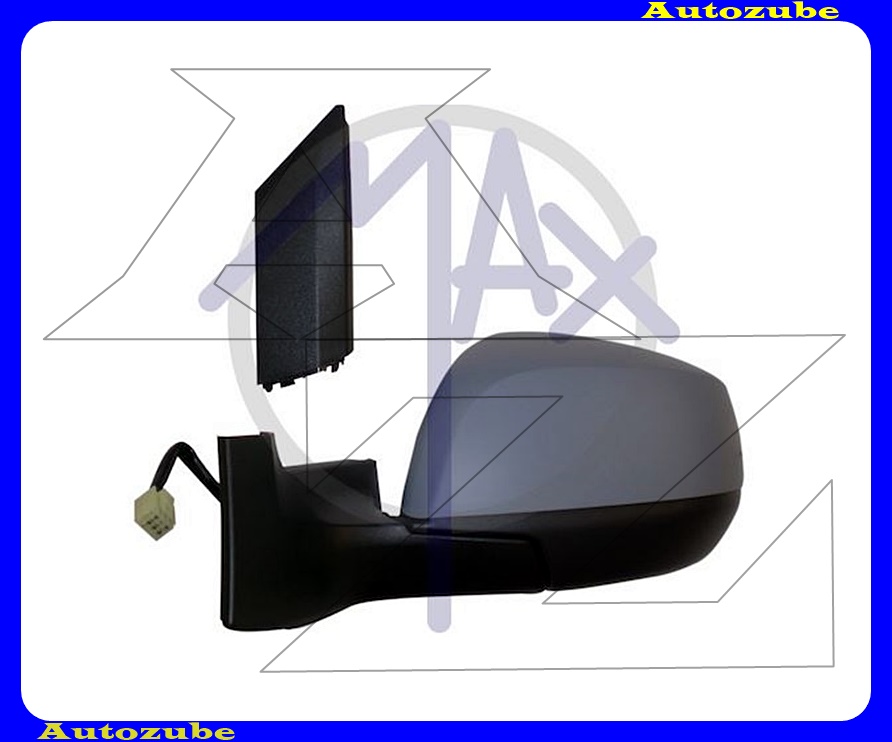 Visszapillantó tükör bal, elektromos, fűthető-aszférikus tükörlappal, alapozott borítással /RENDELÉSRE/ Visszapillantó tükör bal, elektromos, fűthető-aszférikus tükörlappal, alapozott borítással /RENDELÉSRE/