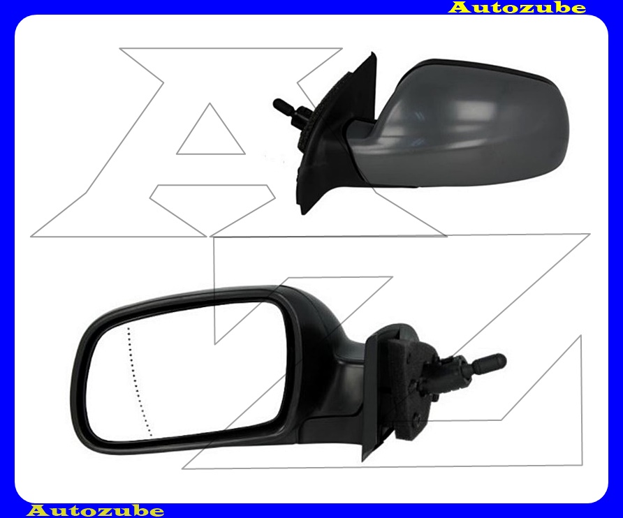 Visszapillantó tükör bal, manuális, aszférikus tükörlappal, fényezhető borítással Visszapillantó tükör bal, manuális, aszférikus tükörlappal, fényezhető borítással