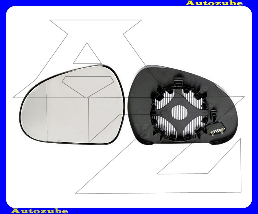 Visszapillantó tükörlap bal, fűthető-aszférikus (tartólappal) Visszapillantó tükörlap bal, fűthető-aszférikus (tartólappal)