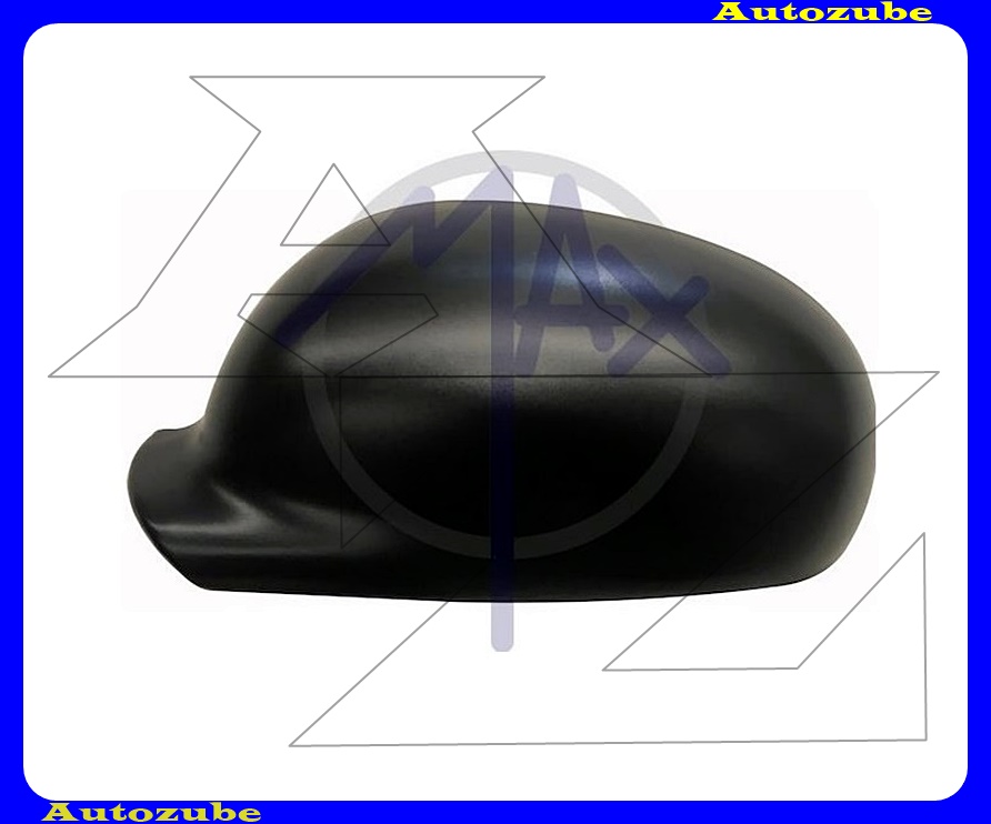 Visszapillantó tükörborítás bal, fekete Visszapillantó tükörborítás bal, fekete