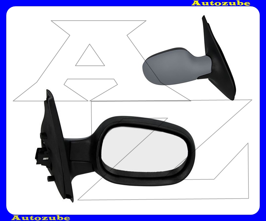 Visszapillantó tükör jobb, elektromos, fűthető-domború tükörlappal, hőmérős, fényezhető borítással Visszapillantó tükör jobb, elektromos, fűthető-domború tükörlappal, hőmérős, fényezhető borítással