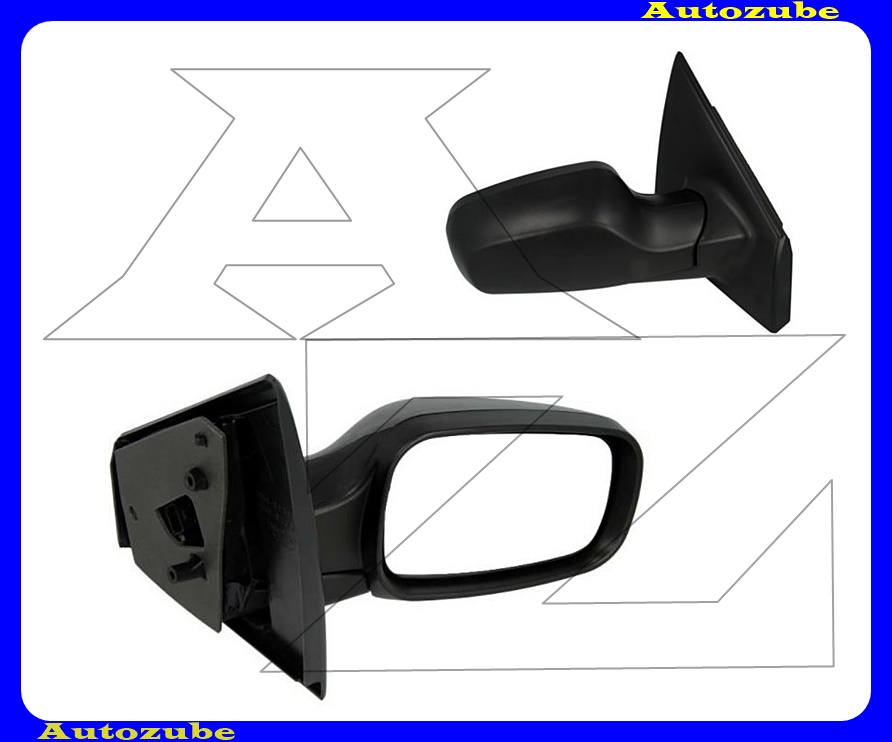 Visszapillantó tükör jobb, elektromos, fűthető-domború tükörlappal, hőmérős, fekete borítással Visszapillantó tükör jobb, elektromos, fűthető-domború tükörlappal, hőmérős, fekete borítással