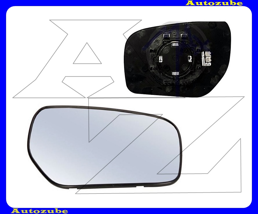 Visszapillantó tükörlap jobb, fűthető-domború (tartólappal) Visszapillantó tükörlap jobb, fűthető-domború (tartólappal)