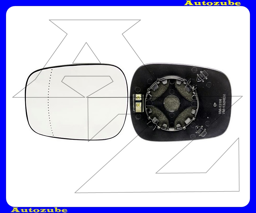 Visszapillantó tükörlap oldalfüggetlen, fűthető-aszférikus (tartólappal) Visszapillantó tükörlap oldalfüggetlen, fűthető-aszférikus (tartólappal)