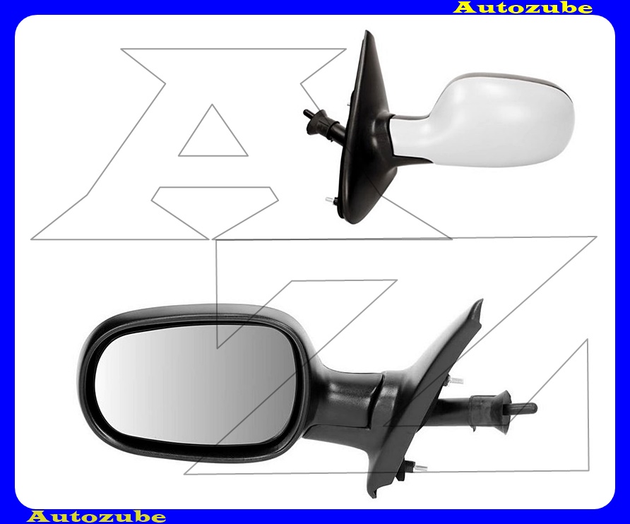 Visszapillantó tükör bal, manuális, aszférikus tükörlappal, fényezhető borítással Visszapillantó tükör bal, manuális, aszférikus tükörlappal, fényezhető borítással