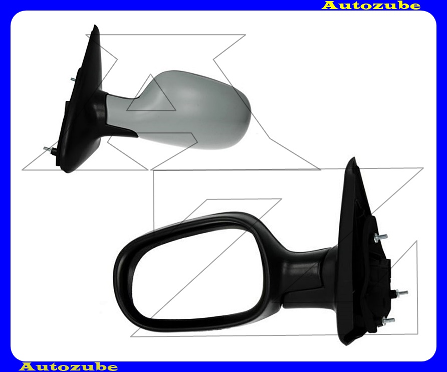 Visszapillantó tükör bal, elektromos, fűthető-aszférikus tükörlappal, fényezhető borítással Visszapillantó tükör bal, elektromos, fűthető-aszférikus tükörlappal, fényezhető borítással