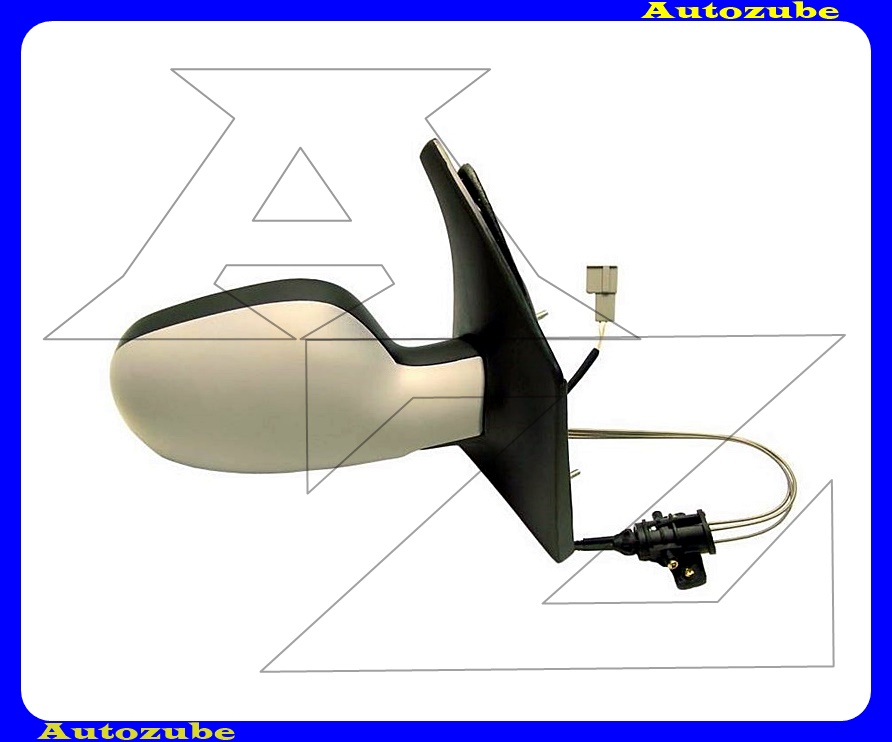 Visszapillantó tükör jobb, manuális, domború tükörlappal, hőmérős, fényezhető borítással Visszapillantó tükör jobb, manuális, domború tükörlappal, hőmérős, fényezhető borítással