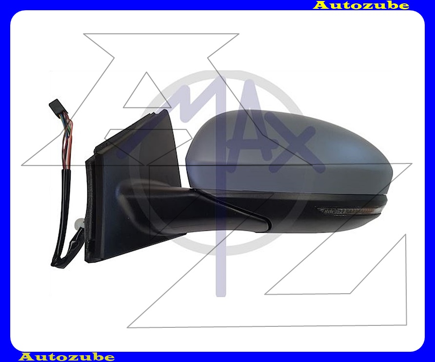 Visszapillantó tükör bal, elektromosan behajló, fűthető-aszférikus tükörlappal, kilépőfénnyel, fényezhető borítással, irányjelzővel Visszapillantó tükör bal, elektromosan behajló, fűthető-aszférikus tükörlappal, kilépőfénnyel, fényezhető borítással, irányjelzővel