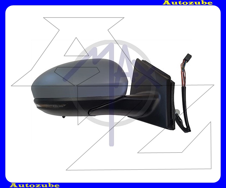 Visszapillantó tükör jobb, elektromosan behajló, fűthető-domború tükörlappal, kilépőfénnyel, hőmérővel, fényezhető borítással, irányjelzővel Visszapillantó tükör jobb, elektromosan behajló, fűthető-domború tükörlappal, kilépőfénnyel, hőmérővel, fényezhető borítással, irányjelzővel