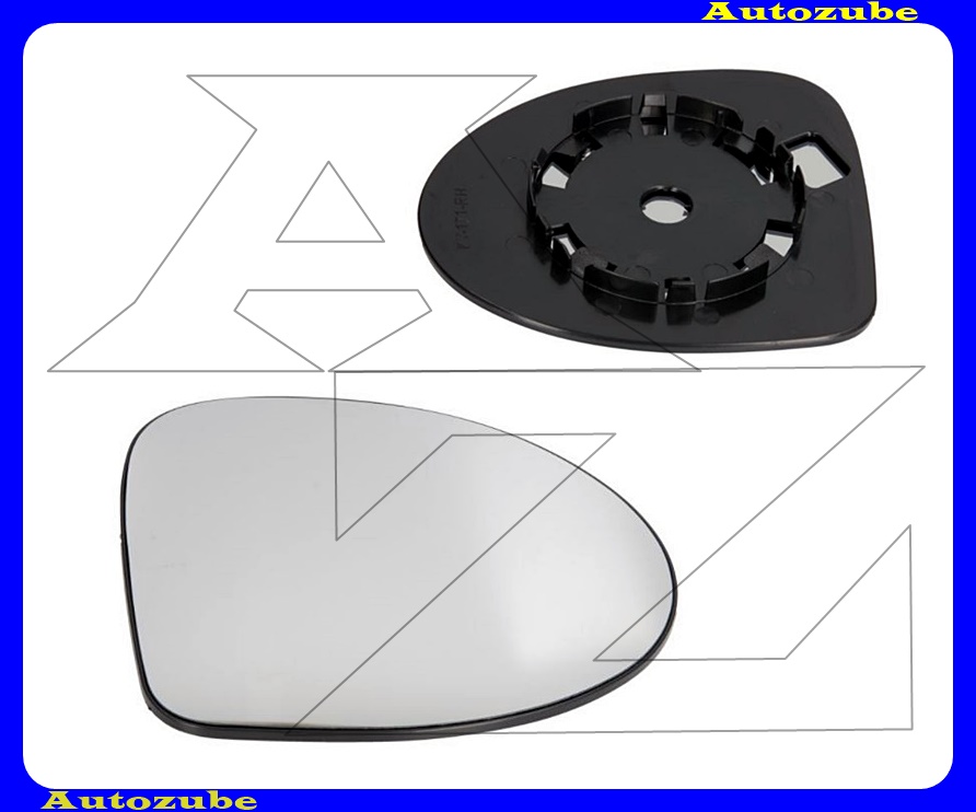 Visszapillantó tükörlap jobb, domború (tartólappal) Visszapillantó tükörlap jobb, domború (tartólappal)