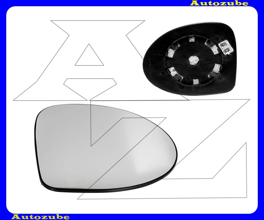 Visszapillantó tükörlap jobb, fűthető-domború (tartólappal) Visszapillantó tükörlap jobb, fűthető-domború (tartólappal)