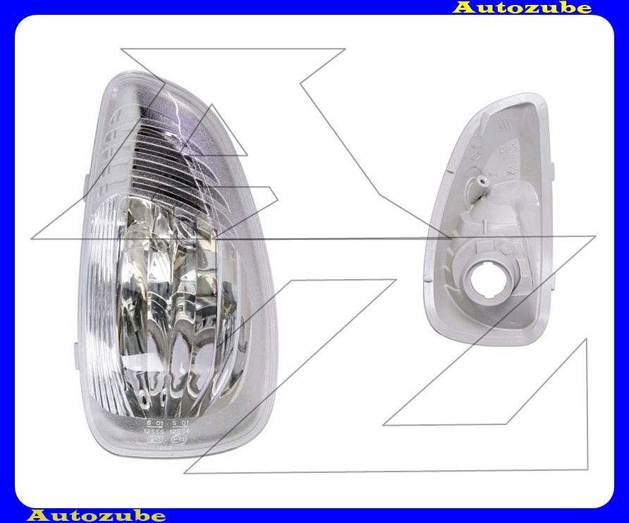 Tükör index jobb, átlátszó Tükör index jobb, átlátszó