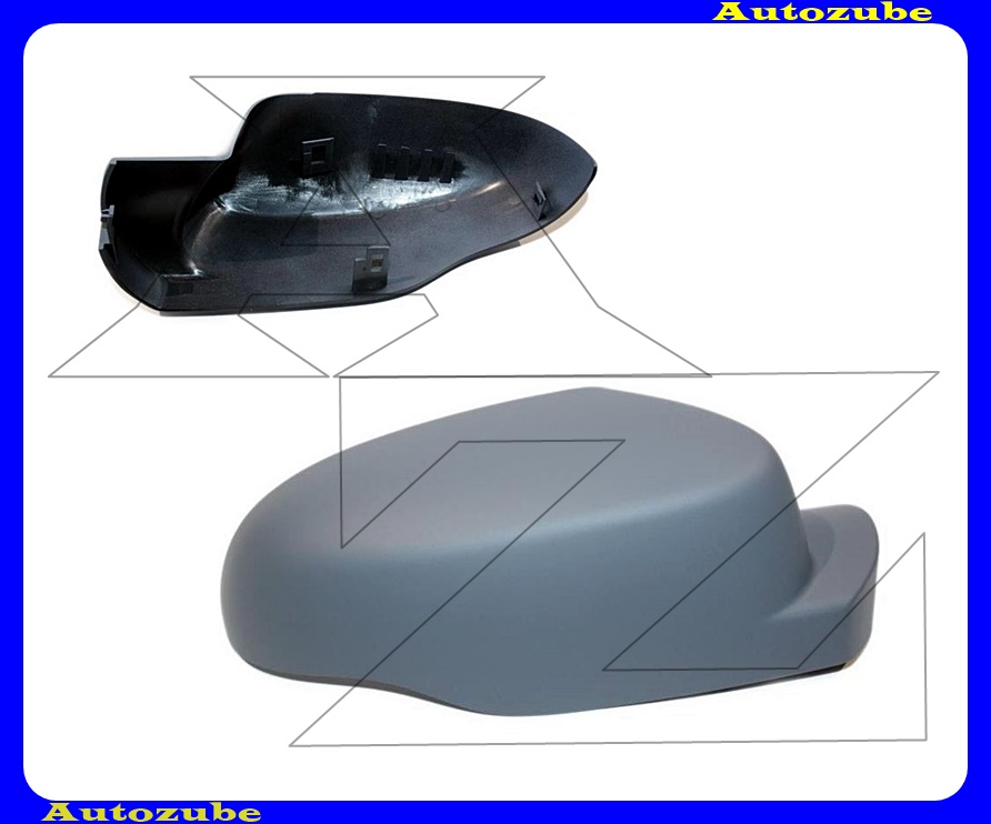 Visszapillantó tükörborítás jobb, alapozott Visszapillantó tükörborítás jobb, alapozott