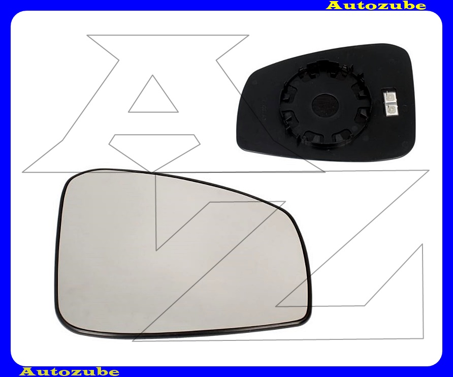 Visszapillantó tükörlap jobb, fűthető-domború (tartólappal) Visszapillantó tükörlap jobb, fűthető-domború (tartólappal)