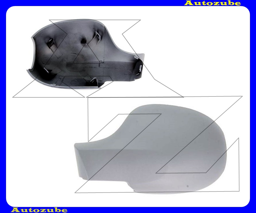 Visszapillantó tükörborítás bal, alapozott Visszapillantó tükörborítás bal, alapozott