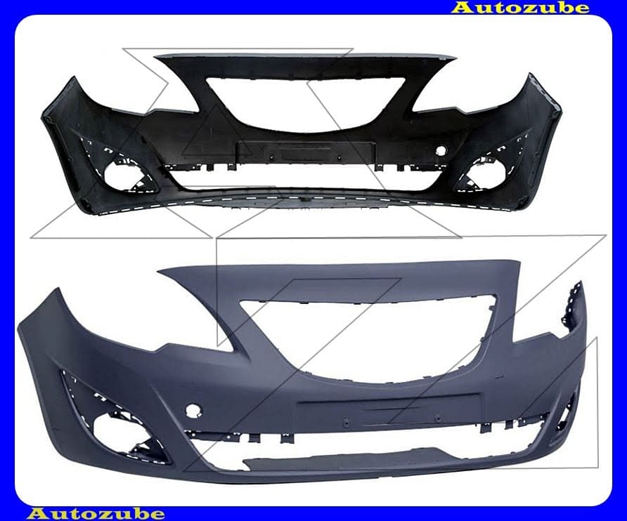 Első lökhárító alapozott Első lökhárító alapozott