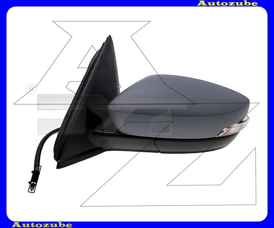 Visszapillantó tükör bal, elektromos, fűthető-domború tükörlappal, fényezhető borítással, irányjelzővel Visszapillantó tükör bal, elektromos, fűthető-domború tükörlappal, fényezhető borítással, irányjelzővel