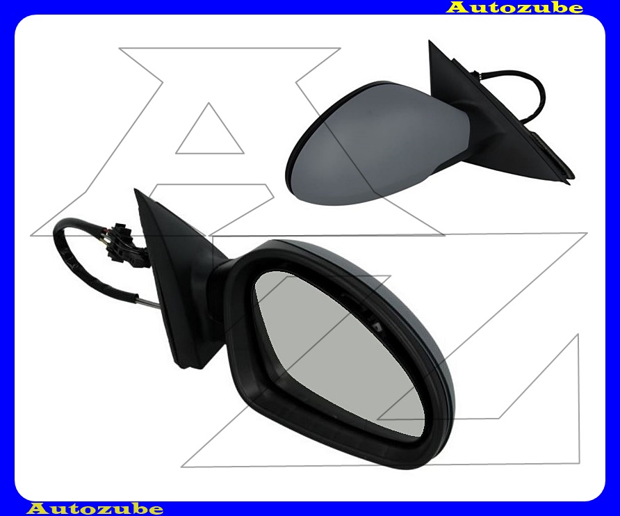 Visszapillantó tükör jobb, manuális, domború tükörlappal, fényezhető borítással Visszapillantó tükör jobb, manuális, domború tükörlappal, fényezhető borítással