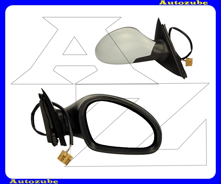 Visszapillantó tükör jobb, elektromos, fűthető-domború tükörlappal, fényezhető borítással Visszapillantó tükör jobb, elektromos, fűthető-domború tükörlappal, fényezhető borítással