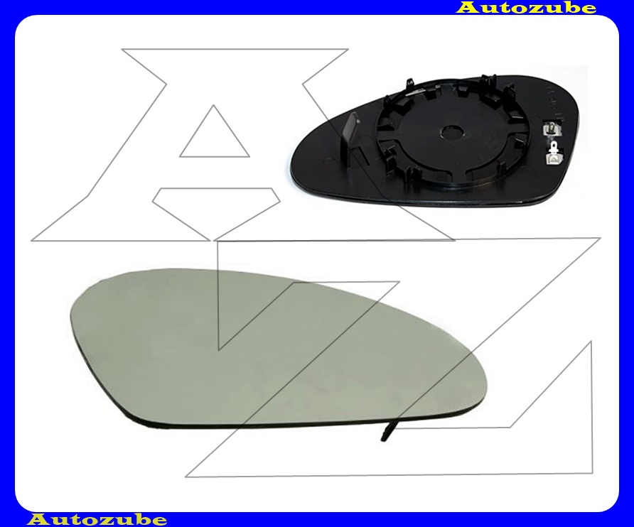 Visszapillantó tükörlap jobb, fűthető-domború (tartólappal) Visszapillantó tükörlap jobb, fűthető-domború (tartólappal)