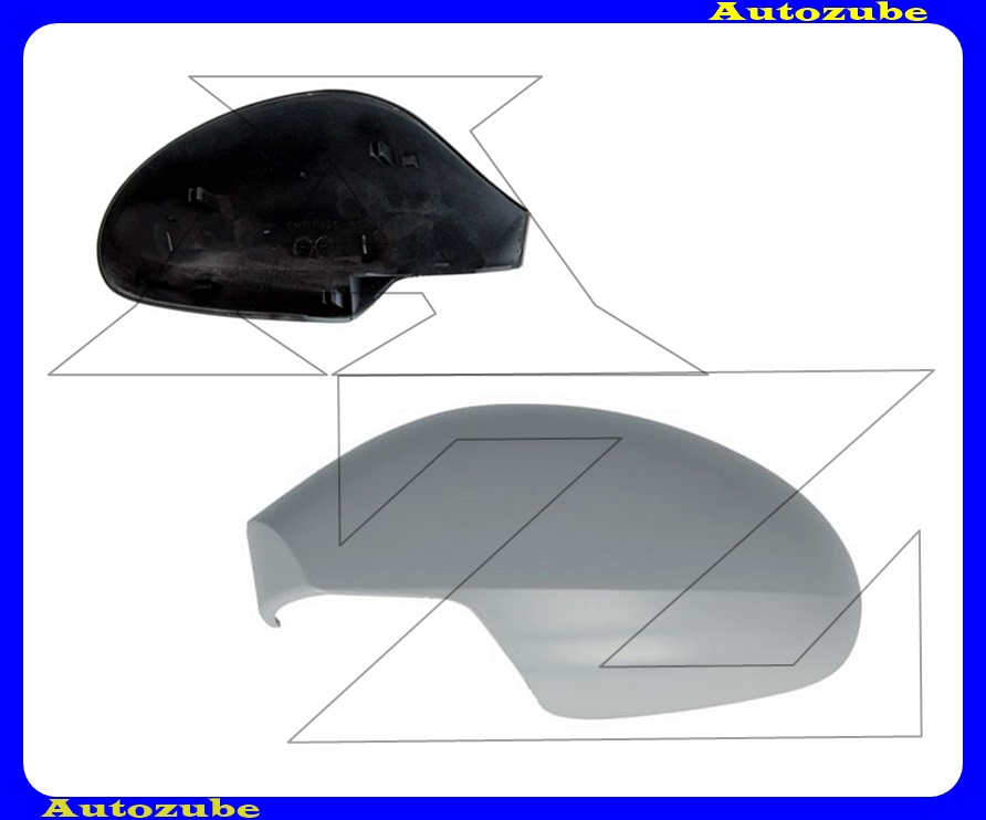 Visszapillantó tükörborítás bal, alapozott Visszapillantó tükörborítás bal, alapozott