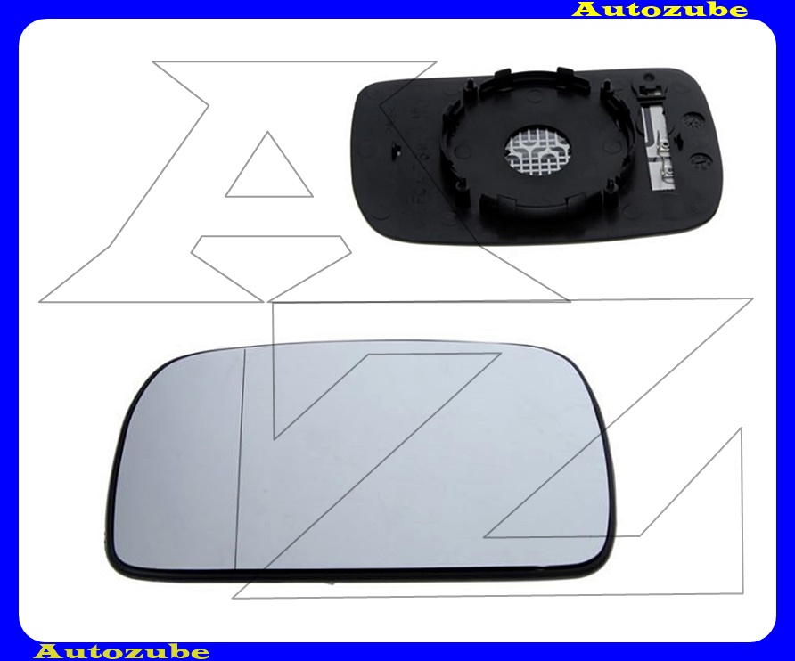 Visszapillantó tükörlap bal, fűthető-aszférikus (tartólappal) Visszapillantó tükörlap bal, fűthető-aszférikus (tartólappal)