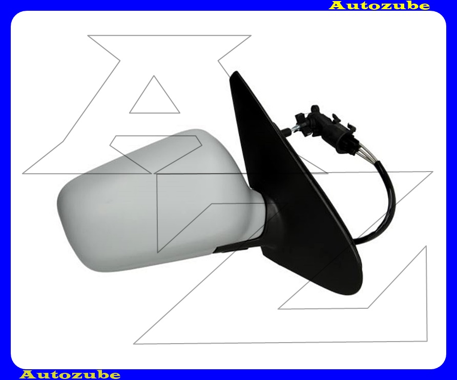 Visszapillantó tükör jobb, manuális, domború tükörlappal, alapozott borítással Visszapillantó tükör jobb, manuális, domború tükörlappal, alapozott borítással