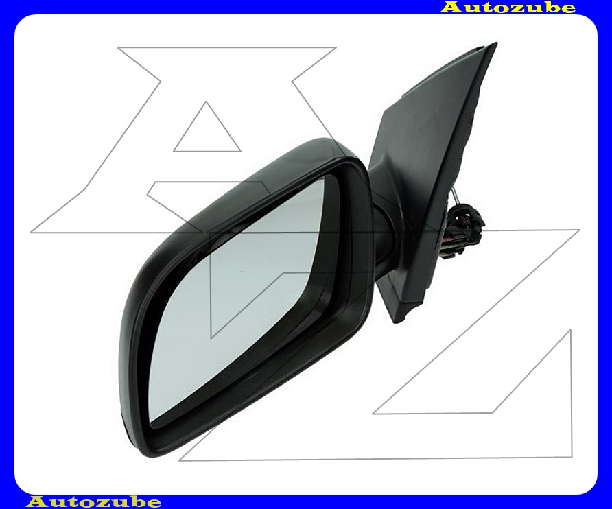 Visszapillantó tükör bal, manuális, domború tükörlappal, fekete borítással Visszapillantó tükör bal, manuális, domború tükörlappal, fekete borítással