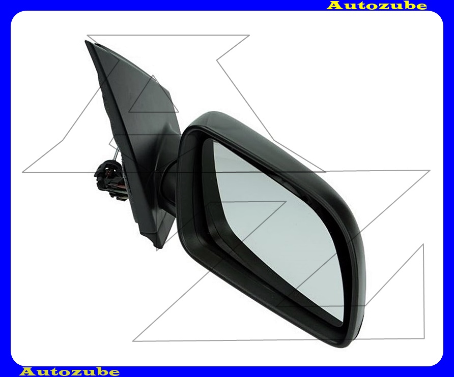 Visszapillantó tükör jobb, manuális, domború tükörlappal, alapozott borítással Visszapillantó tükör jobb, manuális, domború tükörlappal, alapozott borítással