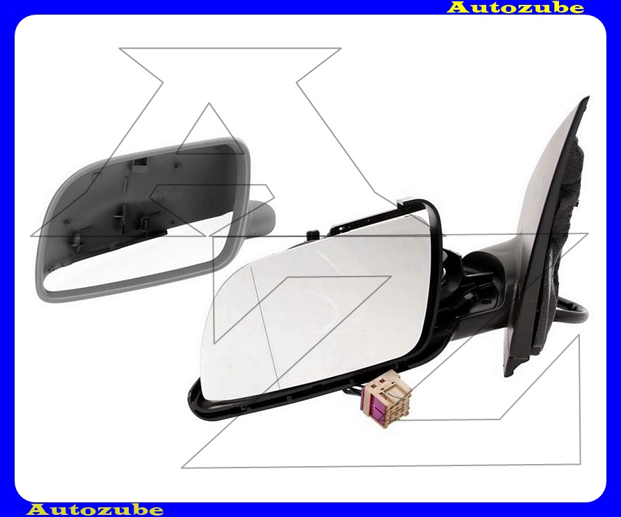 Visszapillantó tükör bal, elektromos, fűthető-aszférikus tükörlappal, fényezhető borítással Visszapillantó tükör bal, elektromos, fűthető-aszférikus tükörlappal, fényezhető borítással