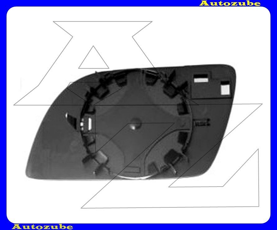 Visszapillantó tükörlap jobb, domború (tartólappal) Visszapillantó tükörlap jobb, domború (tartólappal)