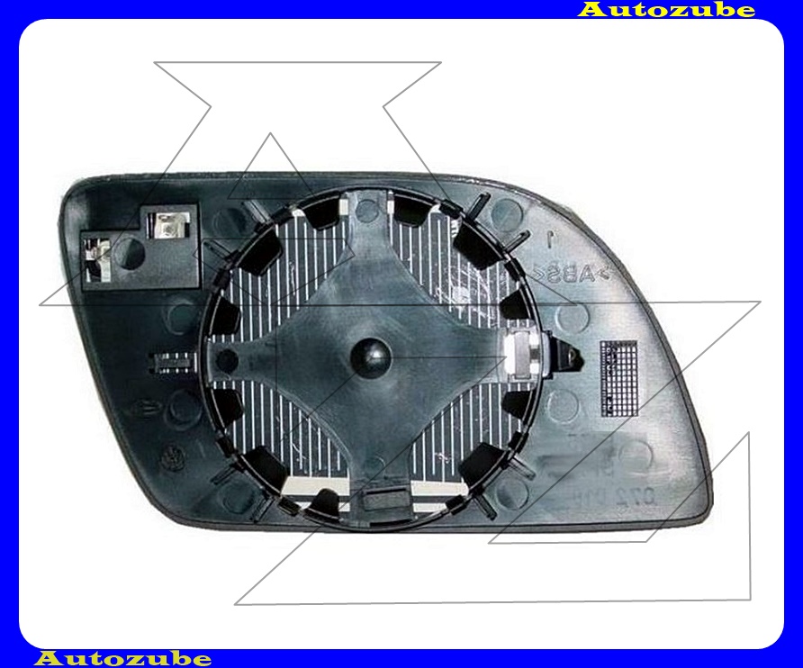 Visszapillantó tükörlap bal, fűthető-domború (tartólappal) Visszapillantó tükörlap bal, fűthető-domború (tartólappal)